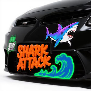 Etiqueta Adhesiva Magnética Reflectante para Vehículos de PVC Personalizada, Adhesivos para Automóviles, Letrero Magnético, Adhesivo para Parachoques - Product Image 4