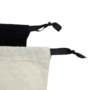 Wholesale Promotional Organic Small Cotton Bags Draw <b>String</b> Bundle Pocket Jewelry Pouch Bags Custom Canvas Drawstring Bag - Product Image 5