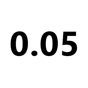 0,05