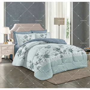 Chất Lượng Cao Và Thoải Mái <span class=keywords><strong>Comforter</strong></span> <span class=keywords><strong>Set</strong></span> Cotton Cảm Ứng Quilt <span class=keywords><strong>Set</strong></span> In Bộ Đồ Giường Với Cho Phòng Ngủ Sử Dụng - Product Image 4