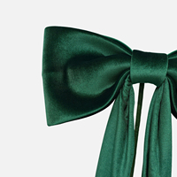 MEICHUANGHUI OEM ODM Nœud géant en velours rouge de Noël pour arrière-plans de mariage, événements extérieurs, décoration de Noël