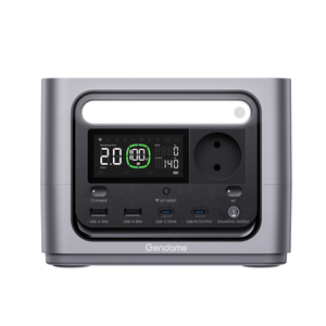 Generador Solar Portátil GenDome GO300 con Tomacorriente de CA de 120V/230V para Camping, Emergencias, Viajes, Uso en Exteriores y Cortes de Energía en el Hogar - Product Image 2