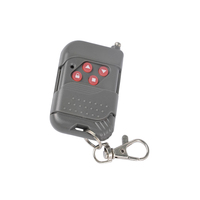 Control Remoto Inalámbrico de 433MHz Económico con Código de Aprendizaje EV1527, Carcasa de Plástico Personalizada para Puerta Automática y Puerta de Garaje