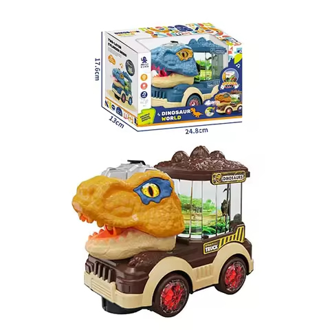 Children Puzzle Education Funny Competitive Play Game Toys Gift B/O Electric Spray Dinosaur Toys With Light and Music for Kids