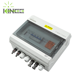 Boîtier de Combinaison de Chaînes de Panneaux Solaires Kinee 2 en 1 CE IP65 Étanche à l'Eau et à la Poussière en ABS + PC pour Systèmes Solaires Hors Réseau/Connectés au Réseau - Product Image 2