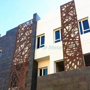 Écran de découpe Laser en aluminium moderne perforé moucharabih façade extérieure - Product Image 2