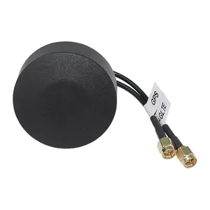 Custom Waterproof Outdoor Screw Mount 2 In 1 Omni Combined GSM LTE 4G +GPS Combo Antenna