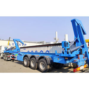 رافعة 3 محاور جديدة ومعملة شاحنة 20 قدم 40 قدم نصف مقطورة للبيع - Product Image 4