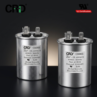 Condensateur de démarrage de moteur CRD CBB65 20UF 450VAC, condensateur en film de polypropylène métallisé pour climatiseur HVAC, compresseur de climatisation, moteur AC