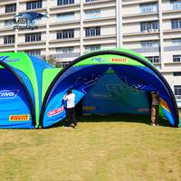 Carpa Inflable Resistente y Plegable, Domo Arqueado, Tamaño Personalizado, Carpa Inflable Hermética para Uso en Promociones de Agencias de Marketing