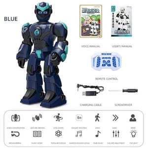Nuevo Producto BG1532 Robot de Programación para Niños con Control por Voz y Gestos, Inducción Inteligente, Plástico, Alcance de 40m, Cuatro Ruedas - Product Image 5