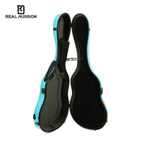 Grosir kustom fluorit misi gitar tas kasus serat kaca asli kasus keras untuk Bass listrik & gitar klasik