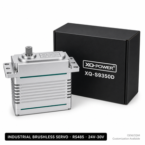 Motor Servo de Alto Torque XQ-S9450D 700kg, Sin Escobillas, Impermeable, Engranaje de Acero Inoxidable, 24V-30V, Brazo Robótico, OEM, Venta al Por Mayor - Product Image 1