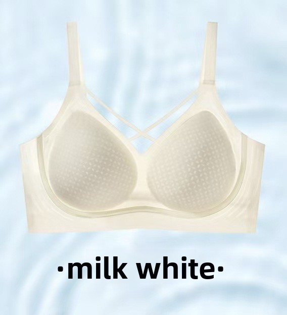 milky white