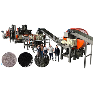 Nhà Máy Cao Su Lốp Shredder Giá Chất Thải Lốp Xe Máy Tái Chế Nhà Máy Phế Liệu Lốp Tái Chế Dây Chuyền <span class=keywords><strong>S</strong></span>ản Xuất - Product Image 1