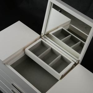 Boîte à bijoux/armoire en bois sur mesure de grande taille pour femmes et filles, cadeau - Product Image 4