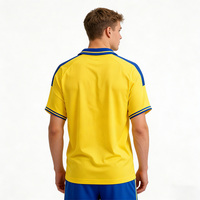 Maillot de football vintage personnalisé unisexe, maillot de football rétro, uniforme, séchage rapide, vêtements de football quotidiens, maillot de sport