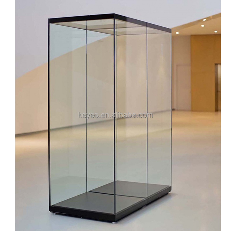 美術館MDF木製台座アクリルカバー付き彫刻展示/台座型ディスプレイ