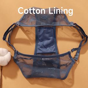 Lencería Femenina Transparente, Sexy, de Malla, con Tirantes Ajustables, Estilo <span class=keywords><strong>Bikini</strong></span>, para Chicas Jóvenes, Novedad 2026 - Product Image 6