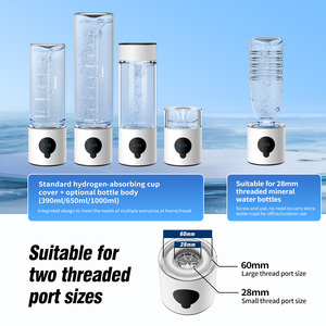 Sin BPA Electrólisis de agua Generador de hidrógeno Dispensador de agua Generador de gas de hidrógeno Inhalador de hidrógeno portátil - Product Image 6