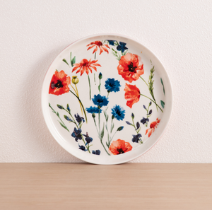 Juego de vajilla de cerámica estilo jardín europeo con estampado floral en acuarela, platos y cuencos de porcelana New Bone China para el hogar de primavera, recuerdos de boda, venta al por mayor - Product Image 5