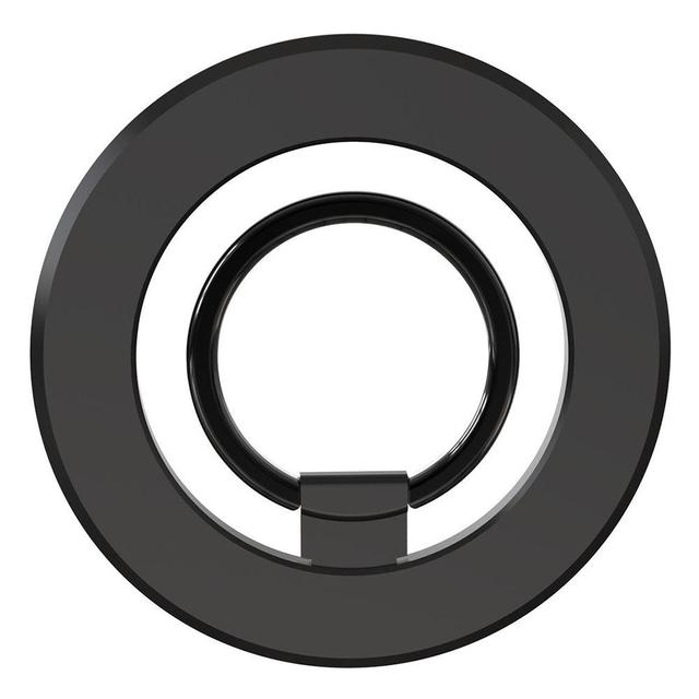 4mm Ultra Slim Brushed Zinc Alloy Magnetic Suction Finger Ring Grip 360 Rotation Adjustable Phone Stand