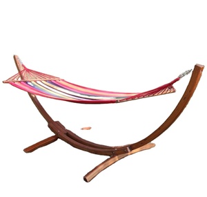 Support <span class=keywords><strong>en</strong></span> bois massif <span class=keywords><strong>en</strong></span> <span class=keywords><strong>teck</strong></span> pour hamac, fabrication économique, pour l'extérieur - Product Image 3