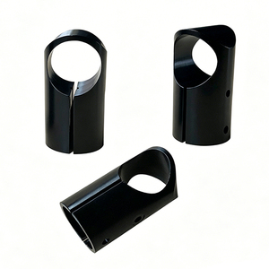 Aluminum Alloy Three-Way Tripod Tube <b>Clamp</b> <b>Right</b> <b>Angle</b> Adapter Connector for Carbon Fiber Tube 16/20/30mm - Product Image 3