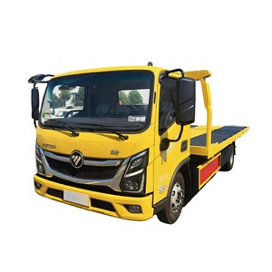 Foton Aumark 4x2 Rollback <b>Flatbed</b> Wrecker Tow <b>Truck</b> 4 Ton Municipal Tow <b>Truck</b> for Road Recovery - Product Image 1