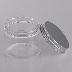 Tarro de crema para mascotas He Cheng de 80 ml y 100 ml, botella cosmética transparente con tapa para dispensador de crema para ojos. - Product Image 1