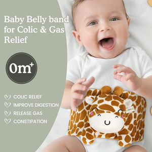 Almohadilla Térmica para Bebés con Cólicos, Gases y Estómago Irritable, Cinturón Abdominal para Aliviar el Cólico en Recién Nacidos - Product Image 2