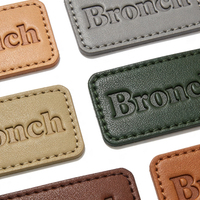 Patch personnalisé, patchs en cuir gaufré personnalisés, à coudre sur les vêtements, étiquette de logo, jeans, étiquette autocollante, sacs pour femmes, sacs à main