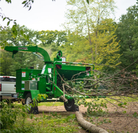 Broyeur à bois de qualité industrielle, déchiqueteur à tambour haute capacité pour la production de copeaux de bois pour centrales biomasse