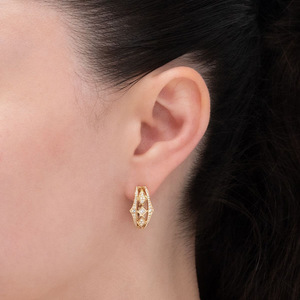 Orecchini a Cerchio Semplici per Donne, Accessori Classici per Uso Quotidiano - Product Image 6