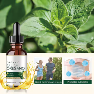 Aceite de Orégano Orgánico en Gotas, Certificado por el USDA, Sin Gluten, Sin OMG, Hierba Tradicional, Apoyo Inmunológico e Intestinal, 2 Fl Oz (60 ml), Disponible - Product Image 3