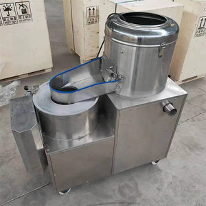 Máquina de Línea de Producción de Papas Fritas, <span class=keywords><strong>Lavadora</strong></span>, Peladora y Cortadora Automática de Papas con 3 Cuchillas de Acero Inoxidable, Equipo de Cocina Comercial - Product Image 4