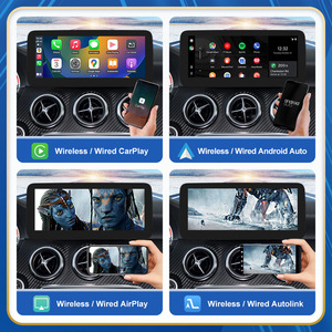 Écran portable sans fil CarPlay Linux pour <span class=keywords><strong>Mercedes</strong></span> Benz A/B/<span class=keywords><strong>CLA</strong></span>/GLA 2013-2015 Système NTG5.0 10.25"/12.3" Navigation GPS HD - Product Image 1