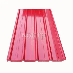 0.13-2.0mm Prepainted Steel Corrugated Roofing Sheet PPGI/PPGL Roofing Tile For Building