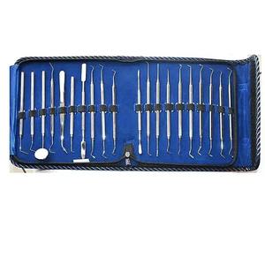 Ensemble d'instruments dentaires manuels de qualité supérieure, 20 pièces, en acier inoxydable, kit conservateur - Product Image 2