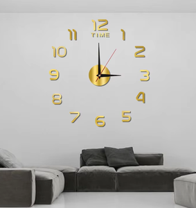<span class=keywords><strong>Horloge</strong></span> <span class=keywords><strong>murale</strong></span> 3D lumineuse TGYW, sans cadre, en acrylique, DIY, <span class=keywords><strong>horloge</strong></span> numérique, autocollants muraux, <span class=keywords><strong>horloge</strong></span> silencieuse pour le salon, la chambre <span class=keywords><strong>à</strong></span> coucher, le bureau, décoration <span class=keywords><strong>murale</strong></span> - Product Image 3