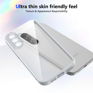 Custodia Protettiva <span class=keywords><strong>Antiurto</strong></span> in TPU e PC per Samsung Galaxy A37, Cover Trasparente Opaca - Product Image 2