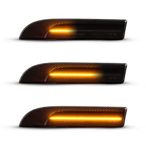 2pcs Auto Parts LED Turn Signal Light Side Marker Lamp For Porsche Panamera 2010-2014