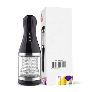 En Caoutchouc Vierge Vagin Masturbation Tasse 360 Rotation Massage Chatte Artificielle Jouet Électrique Masturbateur Masculin - Product Image 2