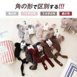 Hiver Femmes Pas Cher Russe Coral Fleece Fluffy Knitted Warm Scarf Black pink Wine Red Fashion Wholesale Hats - Product Image 4