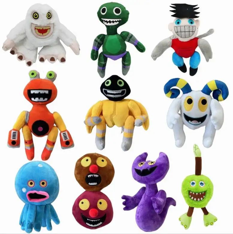 2023 Nieuwe Hot Selling Wubbox Pluche Mijn Zingende Monsters Speelgoed Pluche Game Poppen