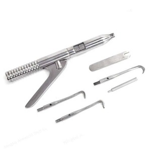 Smacchiatori a corona dentale a mano singola con 3 punte attaccabili Set pistola strumento per uso odontoiatrico - Product Image 4