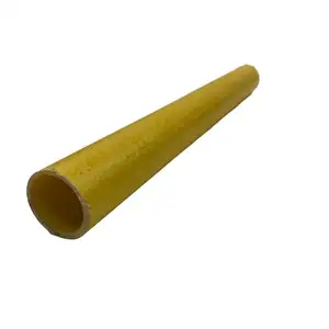 China Anti Corrosion Frp Profiles Round Tube Frp Profile Pultrusion Support Pipe Fiberglass Round Tube Grp Pipes Price