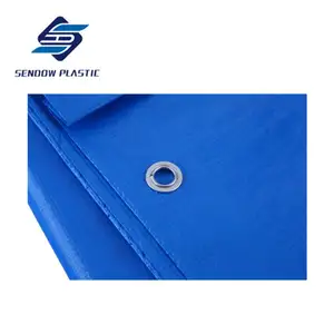 Новый материал синий белый 4x5 5x6 6x8 8x10 настраиваемые размеры gsm PE брезент для навеса палатки тент покрытие использование