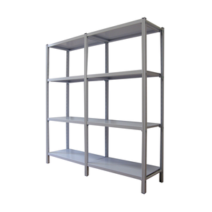 White Shelf For Food Industry Non-Toxic 80X60Xh200 White Metal Shelf Rack Shelving Storage Shelves Supermarket