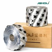 Tête de coupe hélicoïdale sur mesure pour le travail du bois, alésage et hauteur personnalisés pour centre d'usinage CNC